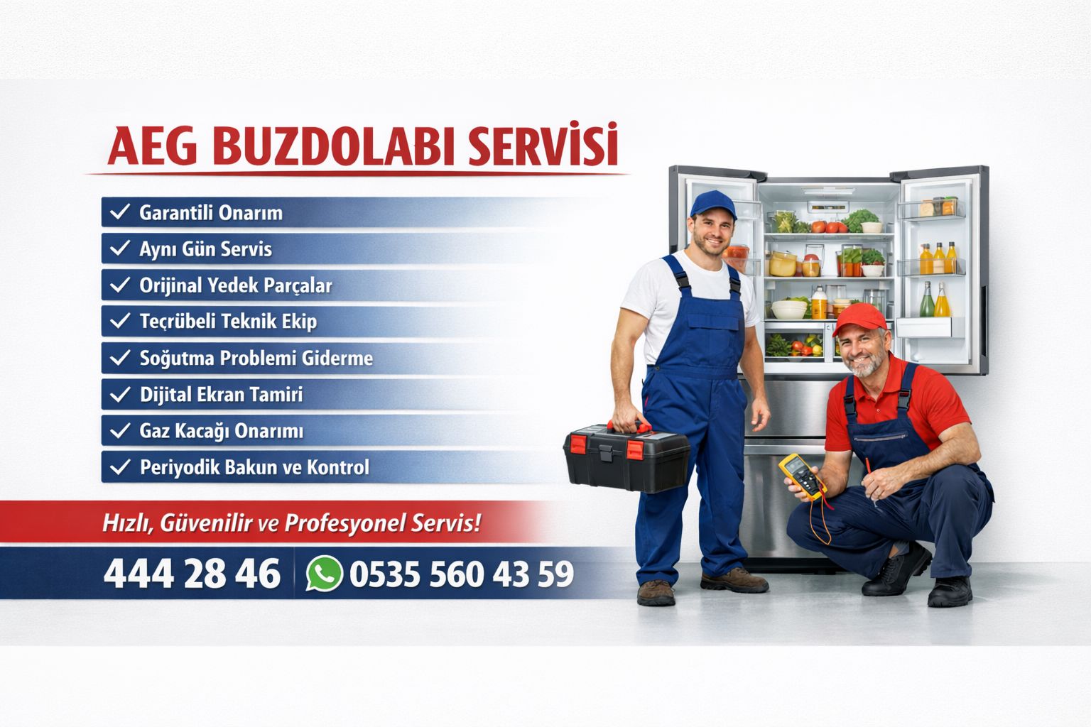 AEG Buzdolabı Servisi 